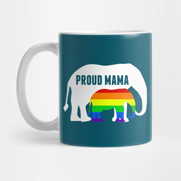 Proud LGBT Mama Elephant by epiclovedesigns